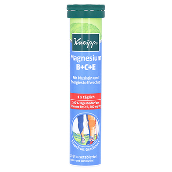 Kneipp Magnesium + Vitamine B+C+E Brausetabletten – PZN 2565930 – PZN 2565930