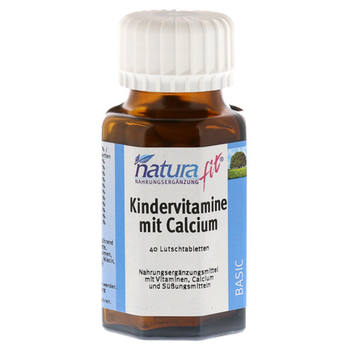 NATURAFIT Kindervitamine m.Calcium Lutschtabletten – PZN 626811 – PZN 626811