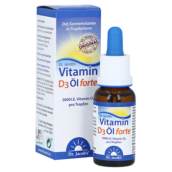 VITAMIN D3 ÖL forte Dr.Jacob's Tropfen – PZN 13784902 – PZN 13784902