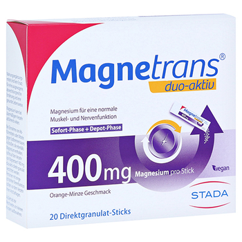 MAGNETRANS duo-aktiv 400 mg Sticks – PZN 14367589 – PZN 14367589