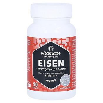 EISEN 20 mg+Histidin+Vitamine C/B9/B12 Kapseln – PZN 13947451 – PZN 13947451
