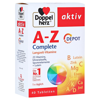 Doppelherz aktiv A-Z Depot Langzeit-Vitamine – PZN 2561576 – PZN 2561576