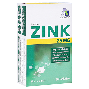ZINK 25 mg Tabletten – PZN 17605061 – PZN 17605061