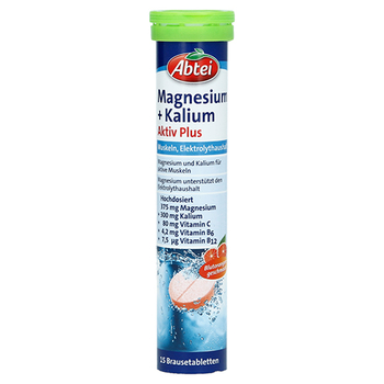 ABTEI Magnesium+Kalium Aktiv Plus Brausetabletten – PZN 11596987 – PZN 11596987