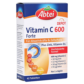 Abtei Vitamin C 600 Forte – PZN 10916243 – PZN 10916243