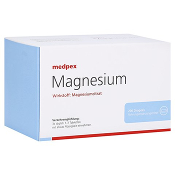 medpex Magnesium Dragees 40mg – PZN 80000041 – PZN 80000041