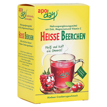 Apoday Heiße Beerchen + Vitamin C + Zink + Magnesium Pulver – PZN 12893960 – PZN 12893960
