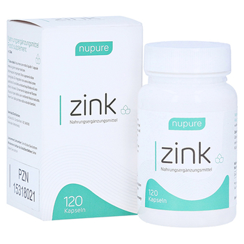 NUPURE zink Kapseln – PZN 15318021 – PZN 15318021