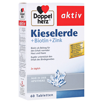 Doppelherz aktiv Kieselerde + Biotin + Zink – PZN 263432 – PZN 263432