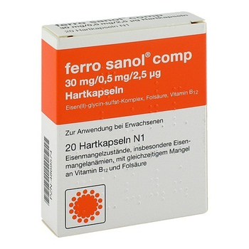 Ferro sanol comp 30mg/0,5mg/2,5µg – PZN 4869574 – PZN 4869574