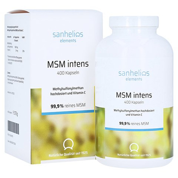 SANHELIOS MSM Kapseln intens 1600 mg – PZN 15242878 – PZN 15242878