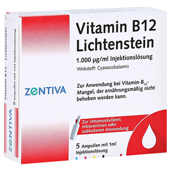 Vitamin B12 1.000 µg Lichtenstein Ampullen – PZN 3725815 – PZN 3725815