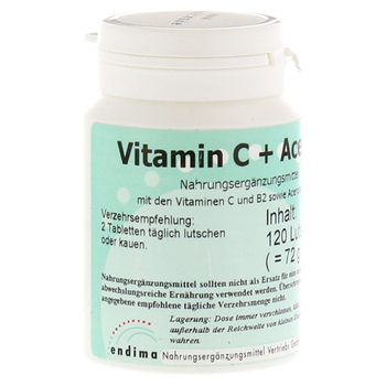 VITAMIN C+ACEROLA Lutschtabletten – PZN 1498835 – PZN 1498835