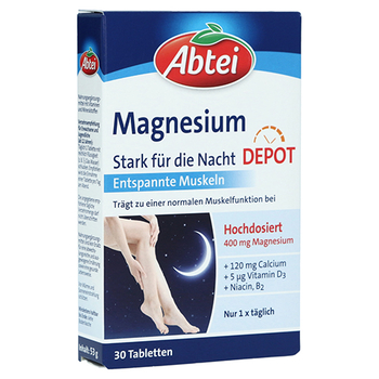 Abtei Magnesium Stark für die Nacht Depot Tabletten – PZN 1647666 – PZN 1647666
