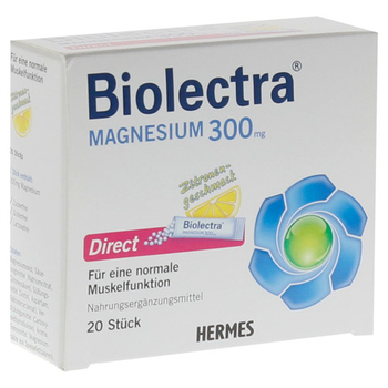 BIOLECTRA Magnesium 300 mg Direct Zitrone Sticks – PZN 4115295 – PZN 4115295