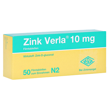 Zink Verla 10mg – PZN 8912189 – PZN 8912189