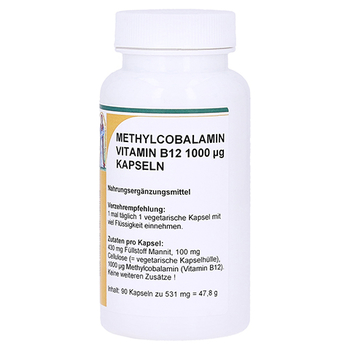METHYLCOBALAMIN 1000 µg Vitamin B12 Kapseln – PZN 13361403 – PZN 13361403