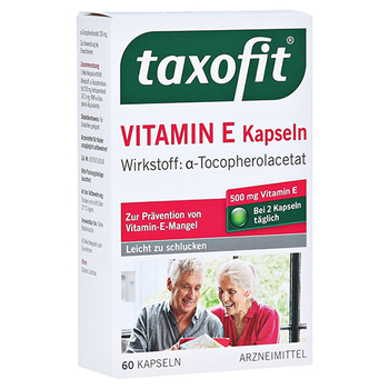 TAXOFIT Vitamin E Weichkapseln – PZN 4609040 – PZN 4609040