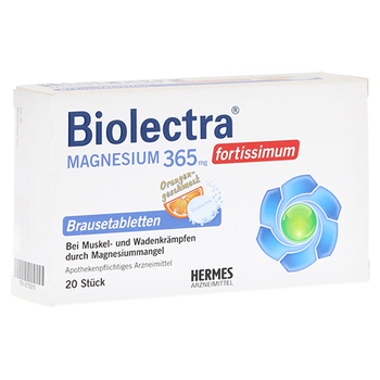 Biolectra Magnesium 365mg fortissimum Orange – PZN 2725210 – PZN 2725210