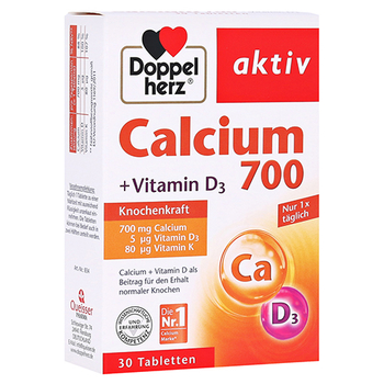 Doppelherz aktiv Calcium 700 + Vitamin D3 – PZN 11346368 – PZN 11346368