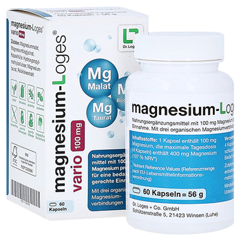 MAGNESIUM-LOGES vario 100 mg Kapseln – PZN 17558798 – PZN 17558798