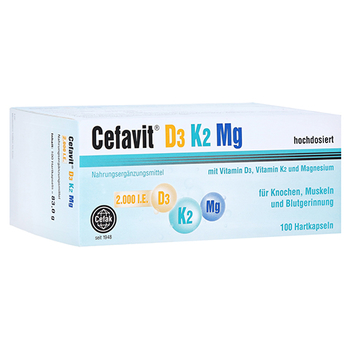 Cefavit D3 K2 Mg 2.000 I.E. Hartkapseln – PZN 15194174 – PZN 15194174