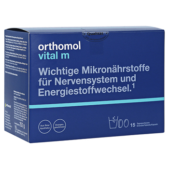 Orthomol Vital m Granulat/Tablette/Kapseln Orange – PZN 1319784 – PZN 1319784