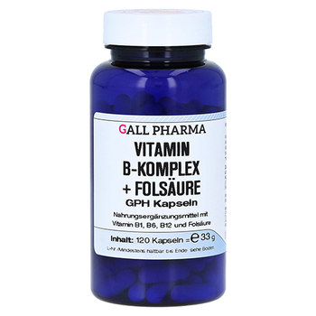 VITAMIN B KOMPLEX+Folsäure GPH Kapseln – PZN 4722575 – PZN 4722575