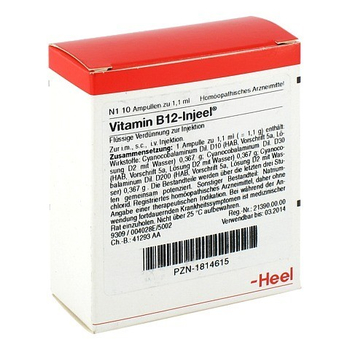 VITAMIN B12 INJEEL Ampullen – PZN 1814615 – PZN 1814615