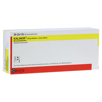 Kalinor Brausetabletten – PZN 2135106 – PZN 2135106