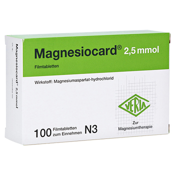 Magnesiocard 2,5mmol – PZN 1667829 – PZN 1667829