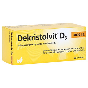 Dekristolvit D3 4.000 I.E. Tabletten – PZN 10818581 – PZN 10818581