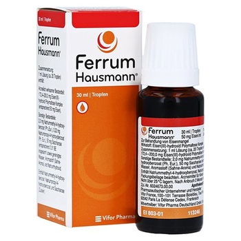 Ferrum Hausmann 50mg Eisen/ml Lösung – PZN 2190861 – PZN 2190861