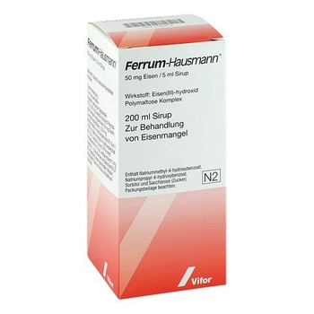 Ferrum Hausmann 50mg Eisen/5ml – PZN 2183476 – PZN 2183476