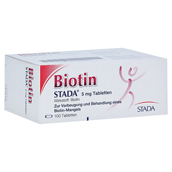 Biotin STADA 5mg – PZN 1328582 – PZN 1328582
