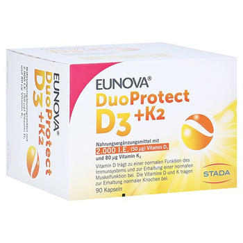 EUNOVA DuoProtect D3+K2 2.000 I.E. – PZN 14133549 – PZN 14133549