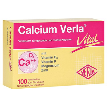 Calcium Verla Vital Filmtabletten – PZN 828383 – PZN 828383