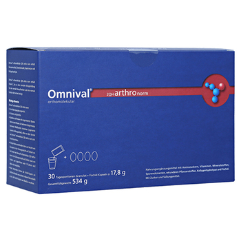 OMNIVAL orthomolekul.2OH arthro norm 30Gran.Kap. – PZN 6588431 – PZN 6588431