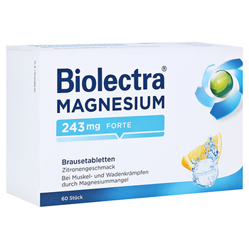BIOLECTRA Magnesium 243 forte Zitrone Brausetabl. – PZN 6716372 – PZN 6716372