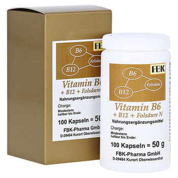 VITAMIN B6+B12+Folsäure N Kapseln – PZN 12569254 – PZN 12569254