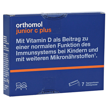 Orthomol Junior C Plus Direktgranulat Himbeer/Limette – PZN 10013222 – PZN 10013222