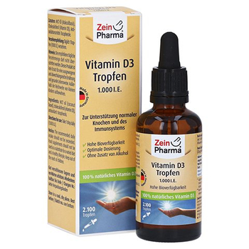 VITAMIN D3 TROPFEN 1.000 I.E. 2100 Tro.ZeinPharma – PZN 13971969 – PZN 13971969