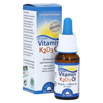VITAMIN K2D3 Öl Dr.Jacob's – PZN 17565574 – PZN 17565574