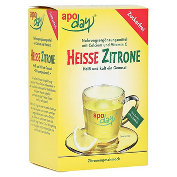 Apoday Heisse Zitrone mit Vitamin C und Calcium – PZN 4821053 – PZN 4821053