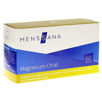 Magnesiumcitrat Menssana Kapseln – PZN 9486197 – PZN 9486197