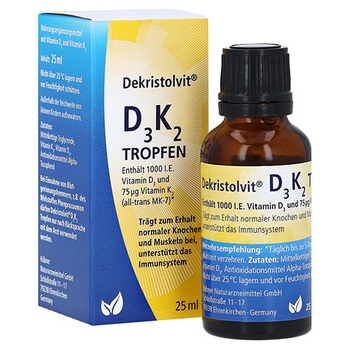 DEKRISTOLVIT D3K2 Tropfen – PZN 12902179 – PZN 12902179