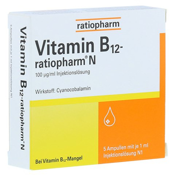 Vitamin B12 ratiopharm N Ampullen – PZN 7260796 – PZN 7260796