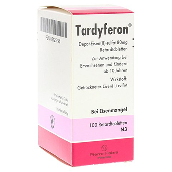 Tardyferon Depot-Eisen(II)-sulfat 80mg – PZN 3125794 – PZN 3125794