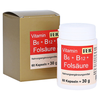VITAMIN B6+B12+Folsäure Kapseln – PZN 14058291 – PZN 14058291