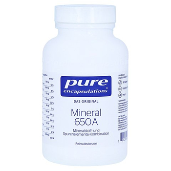 PURE ENCAPSULATIONS Mineral 650A Kapseln – PZN 5133527 – PZN 5133527